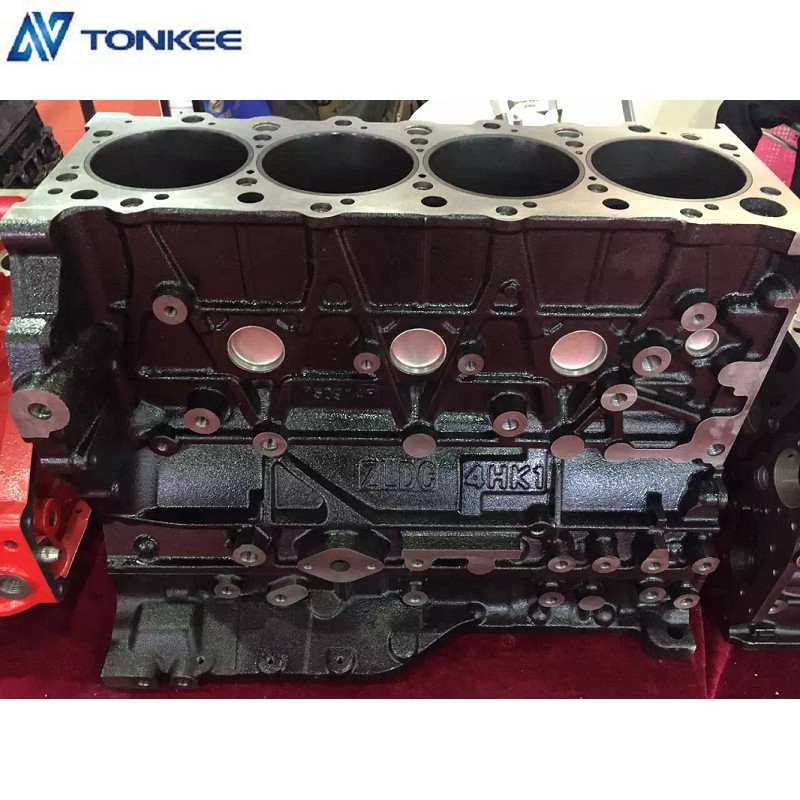 4HK1 Engine block Excavator Engine Parts 4HK1 cylinder block ZX210-3 China Made For ISUZU