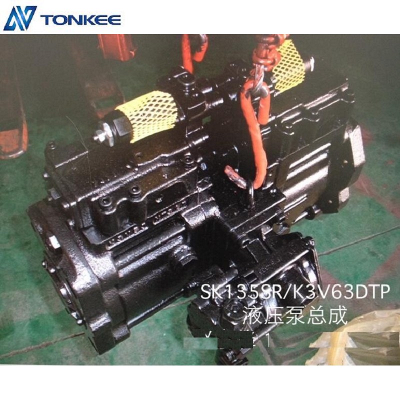 KOBELCO Hydraulic Main Pump ASSY K3V63DTP Main Pump SK135SR Hydraulic Engine Pump Fit For SK135SR