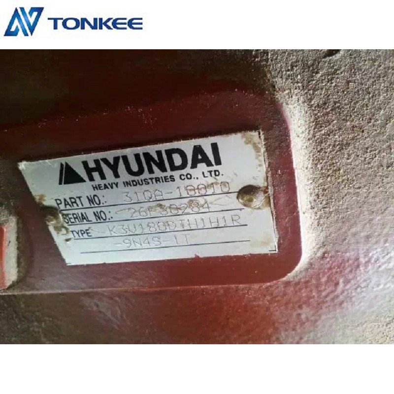 31QA-10010 K3V180DTH1H1R-9N4S-1T hydraulic pump R385 hydraulic main pump for HYUNDAI