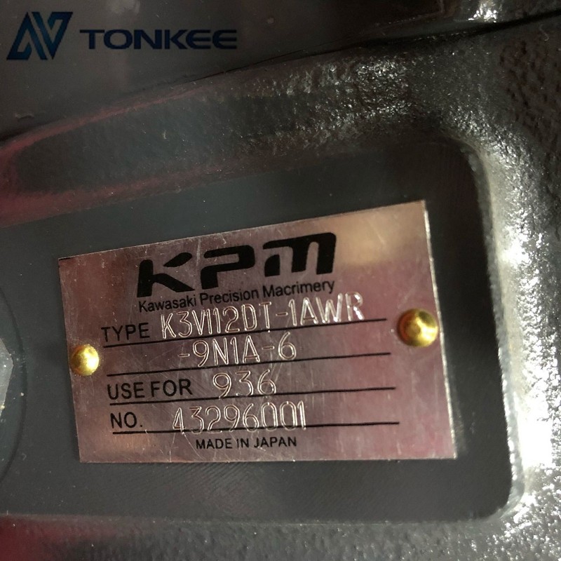 KATO K3V112DT Main pump K3V112DT-1AWR-9N1A-6 Hydraulic Main pump HD820 piston pump HD820-3 hydraulic excavator main pump  