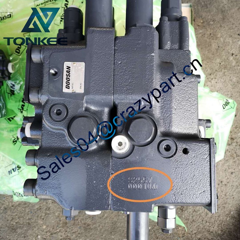 Genuine 420-00331 KVMG270 main control valve S255V S255 255LC-V excavator hydraulic main control valve for DOOSAN