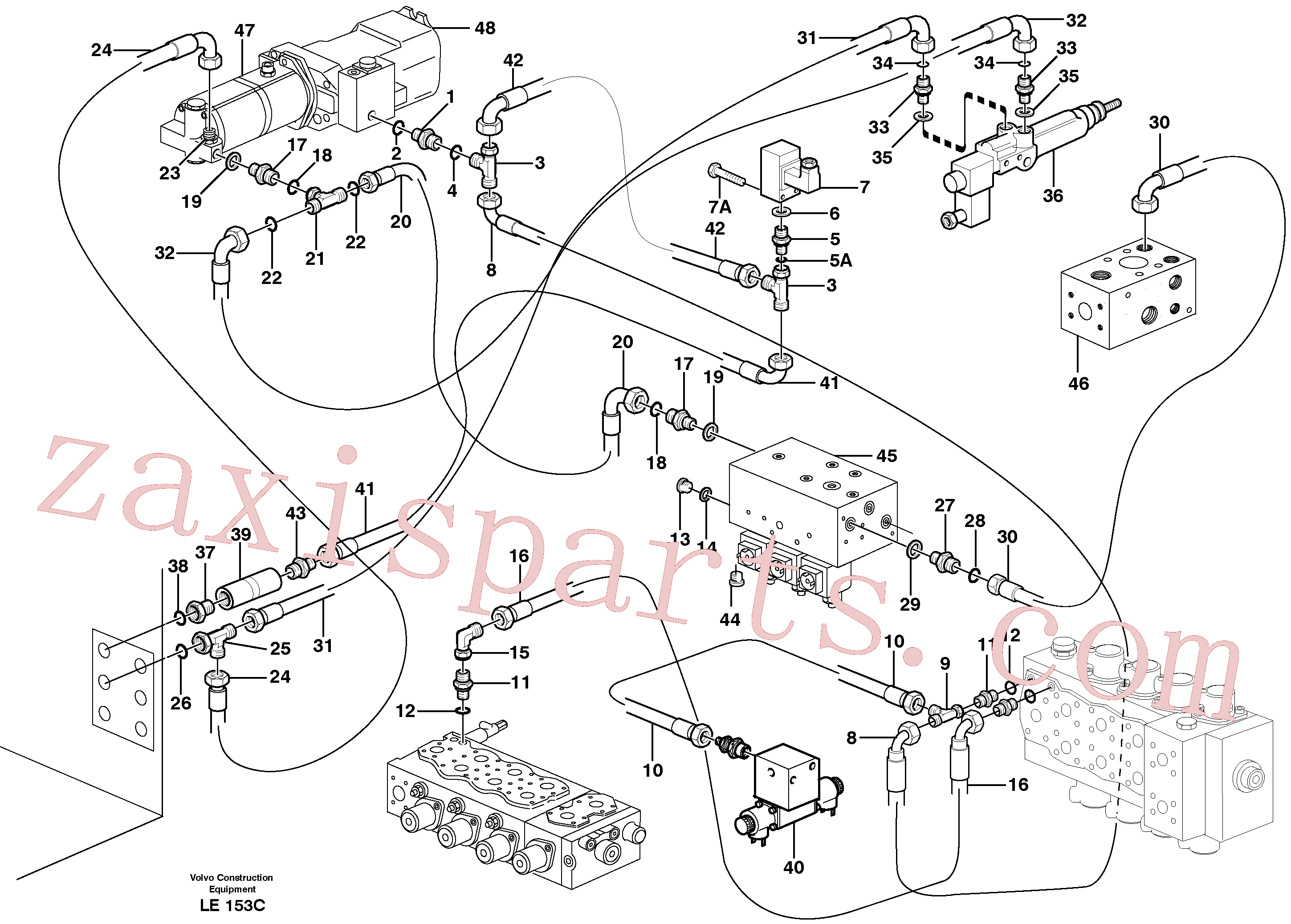 VOE14378768 for Volvo Servo hydraulics, speed regulation(LE153C assembly)